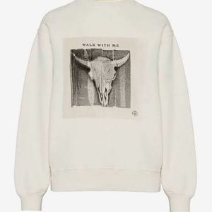 Anine Bing Ramona Sweatshirt - Walk with Me